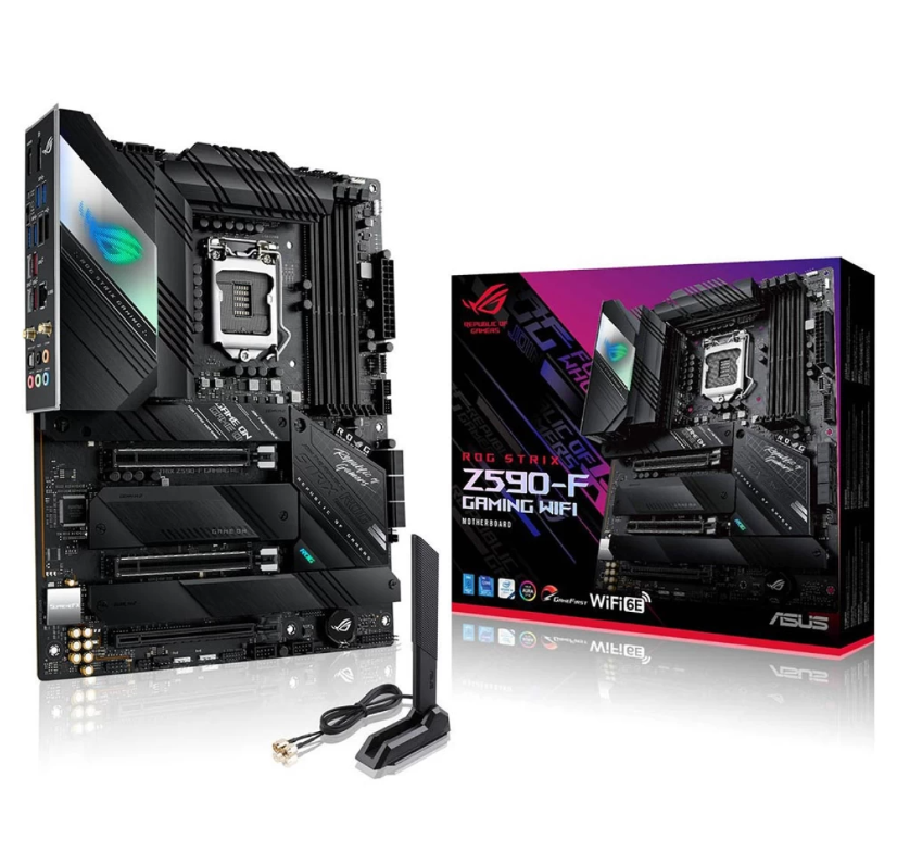 ASUS ROG STRIX Z590-F GAMING Intel Z590 WIFI MOTHERBOARD ASUS ROG STRIX Z590-F GAMING Intel Z590 WIFI MOTHERBOARD